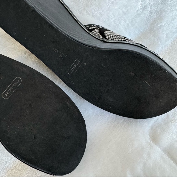 Coach Monogram Wedges - Picture 3 of 4